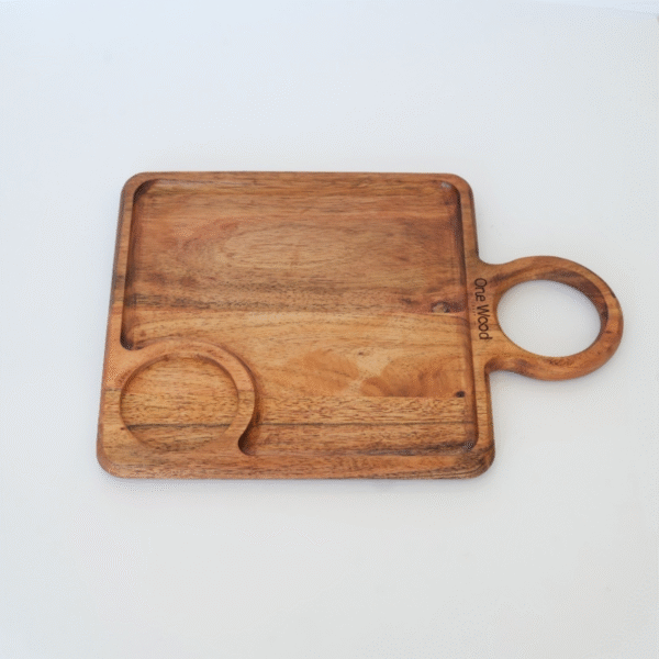 Square dip platter
