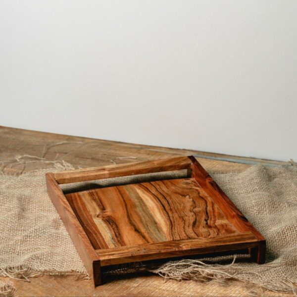 Acacia Handle Tray