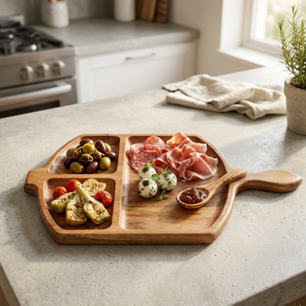 Handle Cavity  Platter