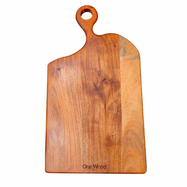 Handle curve chopping board