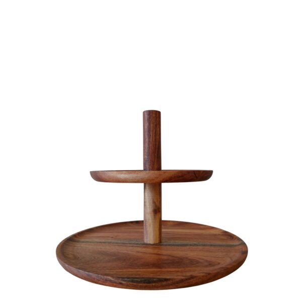 Two tier cake stand